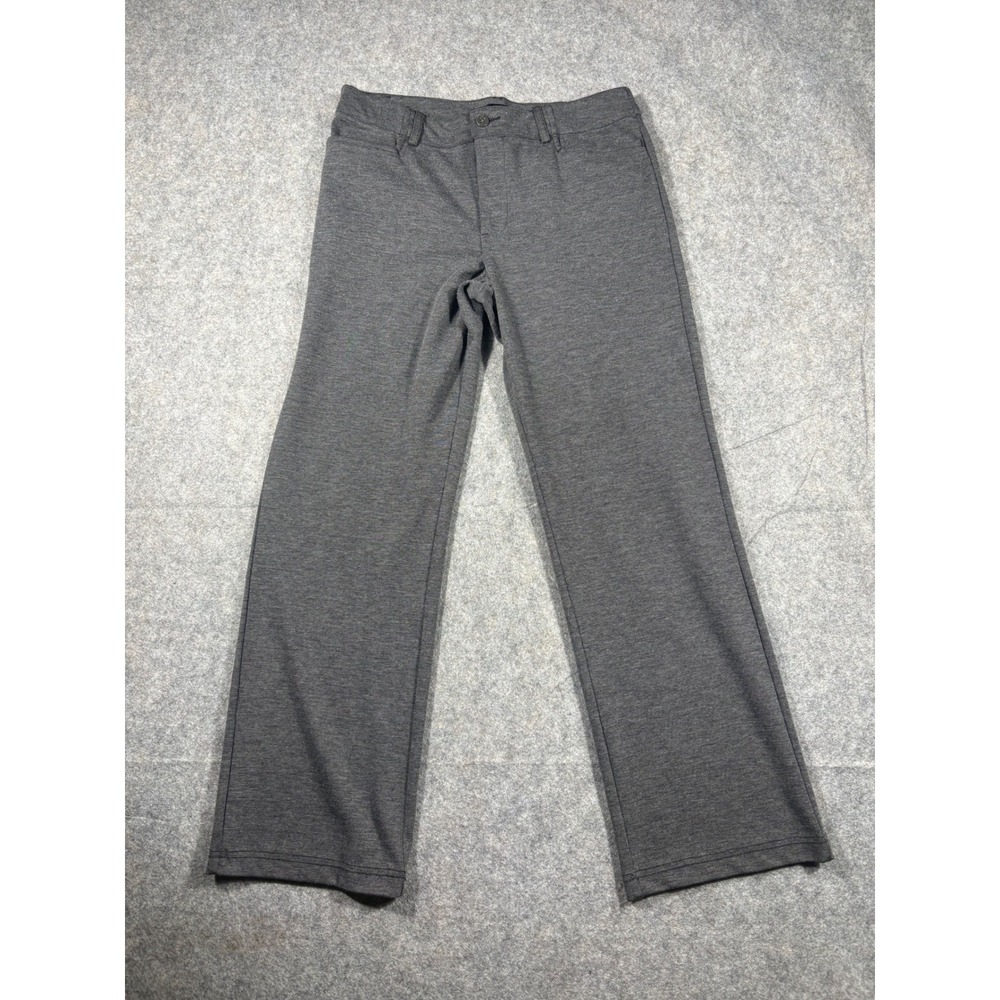 Lee Comfort Fit Womens‎ Pants Gray Stretch Career Casual Size 12 Short